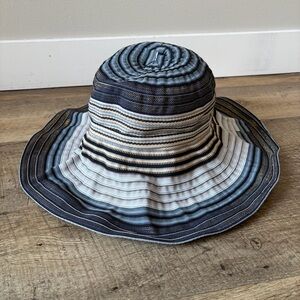Sunday Afternoons Striped Sun Hat